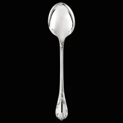Cuillière à servir en argent massif