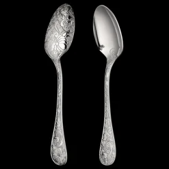 Cuillère à café en métal argenté