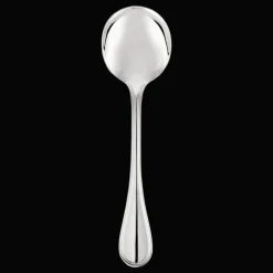 Cuillère à consommé en métal argenté