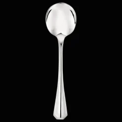Cuillère à consommé en métal argenté