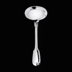 Cuillère à sauce en métal argenté