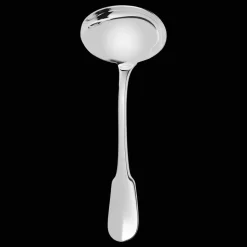 Cuillère à sauce en métal argenté