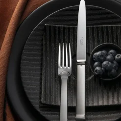 Cuillère à servir en métal argenté