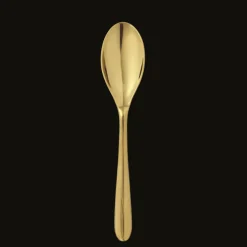 Cuillère à soupe en acier - coloris or
