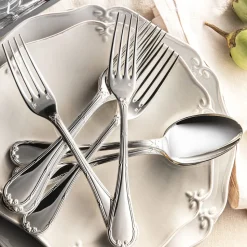 Cuillère à soupe en métal argenté