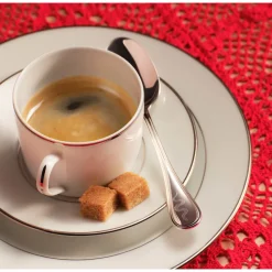 Cuillère à thé en métal argenté - Serpent