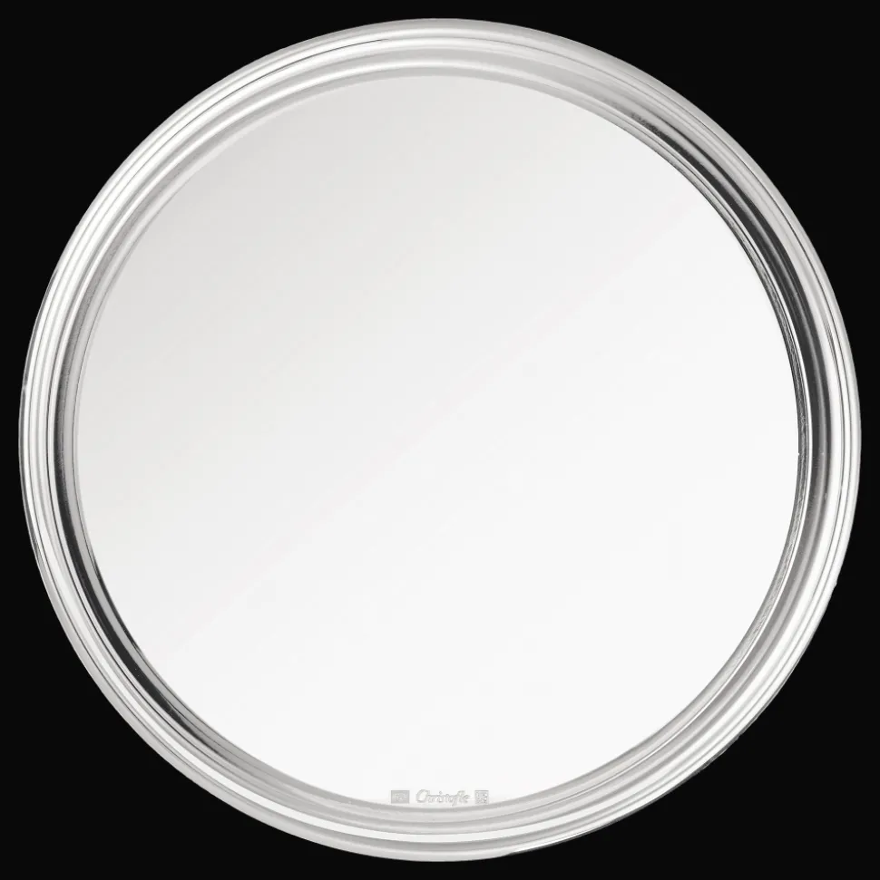 Dessous de bouteille Graphik Métal Argenté