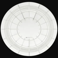 Dessous de carafe en métal argenté