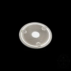 Dessous de verres argentés - Vintage