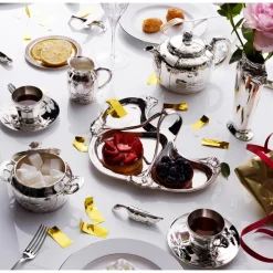 Drageoir Oeillets en Métal Argenté