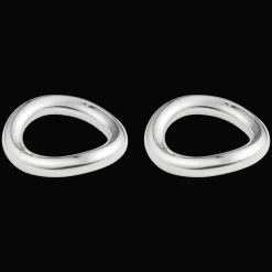 Ensemble 2 porte-couteaux/baguettes Vertigo PM Métal Argenté