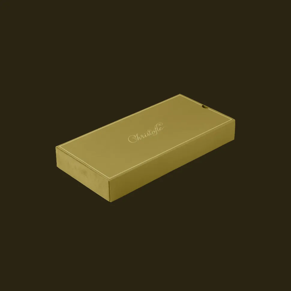 Ensemble de 2 pièces à servir en métal argenté