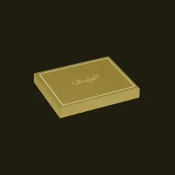 Ensemble de 2 ronds de serviette Métal argenté