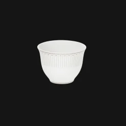 Ensemble de 2 tasses à thé & café finition Platine