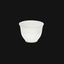 Ensemble de 2 tasses à thé & café finition Or