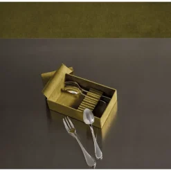 Ensemble duo Tea Time 4 pièces en métal argenté