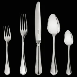 Ensemble individuel (5 pièces) en métal argenté