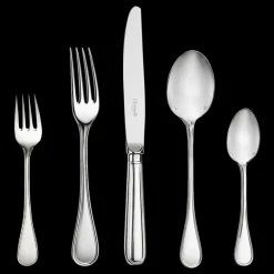 Ensemble individuel (5 pièces) en métal argenté