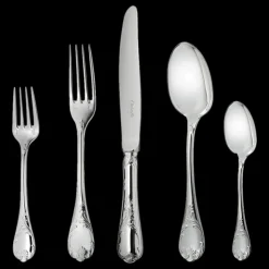 Ensemble individuel (5 pièces) en métal argenté