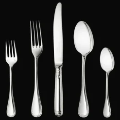 Ensemble individuel (5 pièces) en argent massif