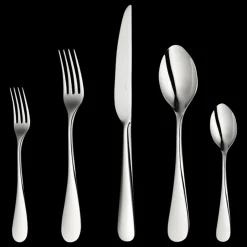 Ensemble pour 12 personnes (75 pièces) en acier avec coffre