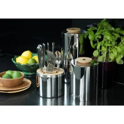 Ensemble pour 6 personnes (24 pièces) en acier avec écrin