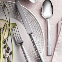 Ensemble pour 12 personnes (48 pièces) en acier avec boîte de rangement