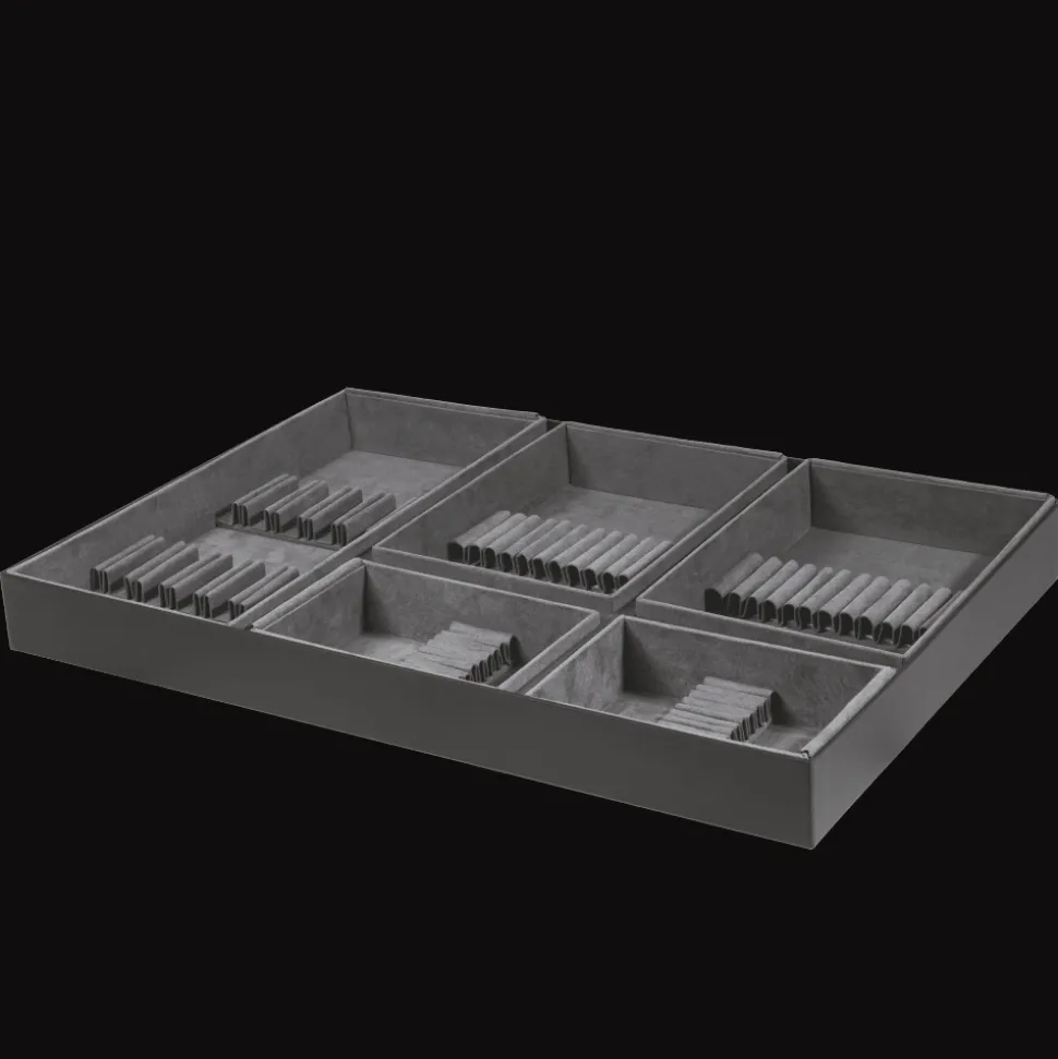 Ensemble pour 12 personnes (48 pièces) en métal argenté avec boîte de rangement