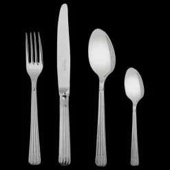 Ensemble pour 12 personnes (48 pièces) en acier avec boîte de rangement