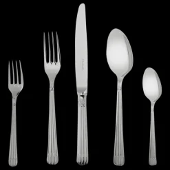 Ensemble pour 12 personnes (75 pièces) en acier avec coffre