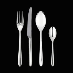 Ensemble pour 6 personnes (24 pièces) en métal argenté