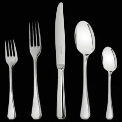 Ensemble pour 6 personnes (24 pièces) en métal argenté