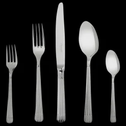 Ensemble pour 12 personnes (110 pièces) en acier avec coffre