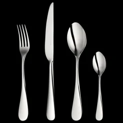 Ensemble pour 12 personnes (48 pièces) en acier avec boîte de rangement