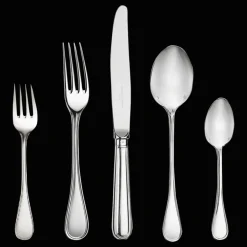 Ensemble pour 6 personnes (36 pièces) en argent massif avec boîte de rangement