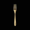 Fourchette à dessert en acier - coloris or