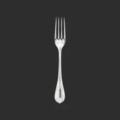 Fourchette à dessert en argent massif