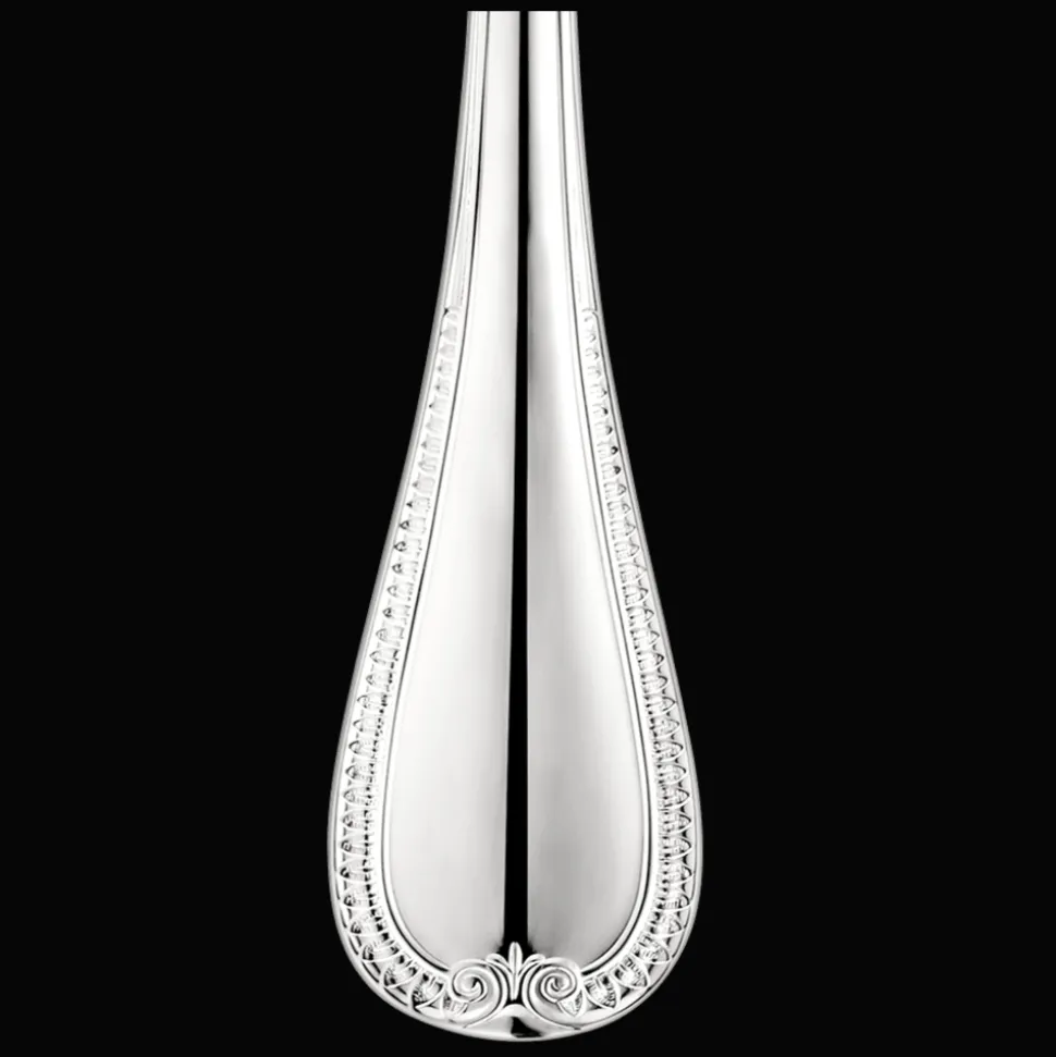 Fourchette à gâteau en argent massif