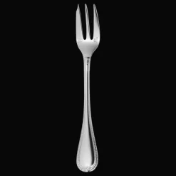 Fourchette à gâteaux en métal argenté