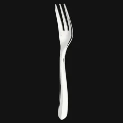 Fourchette à gâteaux en métal argenté