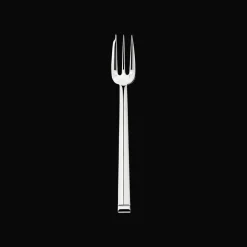 Fourchette à gâteaux en métal argenté