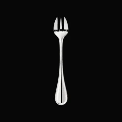 Fourchette à huîtres en métal argenté