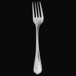 Fourchette à salade en métal argenté