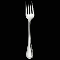 Fourchette à salade en métal argenté