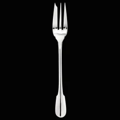 Fourchette à servir en métal argenté