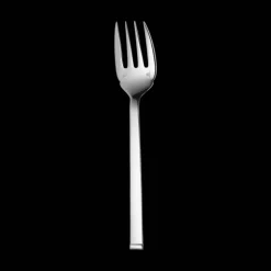 Fourchette à servir en métal argenté