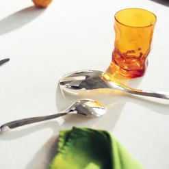 Fourchette à servir en métal argenté