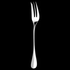 Fourchette à servir en métal argenté