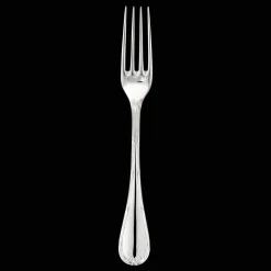 Fourchette de table en métal argenté