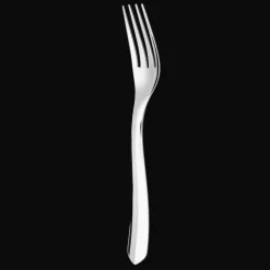 Fourchette de table en métal argenté